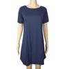 2026 Vestido de Color Sólido de Manga Corta con Dobladillo Amplio, Talla Grande para Mujer, Compras Transfronterizas Shopee Aliexpress Amazon Europeo y Americano, Verano Nz056