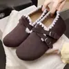 Sapatos Femininos 2026 Verão Novos Planos de Cobertura Total Birkenstock Versáteis Casuais Mocassins Slip-On