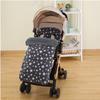 Cubrepiés cálido para carriola de bebé, saco de dormir para niños, otoño e invierno, cochecito paraguas, cubierta protectora para pies contra el viento, colcha para patadas, protección, vellón polar
