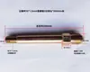 Boquilla de Agua para Molde M10 Controlador de Temperatura de Molde Boquilla de Aceite de Hierro Conector de Tubería de Teflón Extensión de Conector de Boquilla de Aceite de Hierro de 3/8 de Pulgada M12