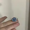 Dulces y Frescos, Felices Todos los Días, Elige Anillos Gruesos de Cara Sonriente con Esmalte de Colores, Estilo Coreano Ins Anillos de Estilo Francés