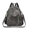 Mochila retrô transfronteiriça feminina nova moda casual estudante bolsa escolar grande capacidade tendência estilo coreano mochila de viagem