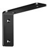 Estante para trapeador de baño, estante para trapeador de cocina montado en la pared con clip, espacio sin perforaciones, estante de almacenamiento para trapeador y escoba de aluminio