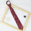 Gravata borboleta estilo colegial JK japonês para mulheres, xadrez, uniforme escolar, laço, camisa de menina, gravata pequena, uniforme acadêmico