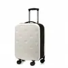 Maleta plegable extensible con ruedas giratorias, bolsa de viaje, maleta de almacenamiento portátil, maleta de mano con cerradura.