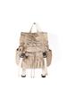Nueva Mochila Plisada con Cuerda Estilo Coreano para Mujer de Nailon a la Moda Casual de Gran Capacidad Simple Ligera Combinable Bolso de Hombro