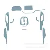 Película Interior para Controle Central e Câmbio Chevrolet Trailblazer 22-24, Tinta Modificada para Carro, Película Protetora Transparente de TPU