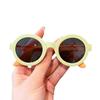 Óculos de sol infantis dobráveis para meninos proteção UV proteção solar moda óculos de bebê óculos de sol para meninas sol polarizado
