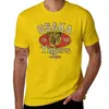 Camiseta vintage com estampa desgastada Oklahoma Sooners, para fã de esportes universitários americanos, preta