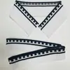 Punto Blanco Verano Máquina de Tejer Cuello Acanalado Elástico Puño de Camisa de Trabajo Accesorios para Puños Ropa Accesorios