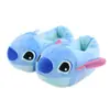 Zapatos de Algodón para el Hogar Otoño e Invierno Transfronterizos 2025 Pantuflas de Felpa Stitch Ángel Pantuflas de Algodón Stitch Pantuflas Cálidas de Interior
