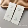 Calcetines para Hombre y Mujer Etiquetas para Calcetines Hechas a Medida Tarjetas de Cartón sin Gancho Algodón Puro Gancho para Calcetines Tarjeta de Marca