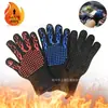 Amazon novo Natal luvas resistentes a altas temperaturas para churrasco forno de churrasco isolamento térmico anti-escaldadura retardador de chama antiderrapante cozimento