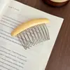 Herramienta de Estilismo para Asear el Flequillo y el Cabello Suelto, Pinza Peine Invertida para el Cabello, Nuevo Modelo 2026, Sensación de Alta Gama, Pinza Peine Lateral para el Cabello para Adultos para Mujeres