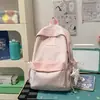 Nova Mochila Escolar para Alunas do Ensino Fundamental, Aparência Elegante, Moderna, Mochila Casual de Grande Capacidade para Estudantes, Mochila Estilo Doce Candy
