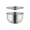 Tazón de Acero Inoxidable 304 Tazón para Huevo al Vapor Tazón Casero para Postre Ramen con Tapa Tazón Grande Taza para Arroz al Vapor Sopa Taza para Estofado Suministros de Cocina