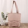 Bolso Cubo Otoño e Invierno Bolso de Punto Bolso de Mano Bolso de Hombro Bolso de Gran Capacidad Bolso Casual Versátil Bolso de Compras Estilo Coreano