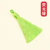 Estilo G 8cm Borla Tradicional Fleco Nudo Chino Accesorio Colgante Material DIY Colgante de Abanico Clásico Borla