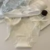 Huanhua Manying Bragas de Encaje de Malla Finas de Verano Estilo Francés Puro Deseo para Mujer 2025 Nuevo Estilo Calzones para Mujer