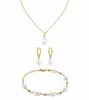 2026 Nuevo Collar Colgante de Perla en Forma de Corazón de Comercio Exterior para Mujer, Cadena Versátil Simple para Clavícula, Disponible en Stock Transfronterizo