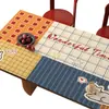 Jogo Americano, À Prova de Óleo, À Prova d'Água, Toalha de Mesa Sem Lavagem, Luxo Leve, Sensação de Alta Qualidade, Retangular, Jogo Americano Anti-Escaldante para Mesa de Centro, Protetor de Mesa