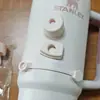 Tapa de Silicona Anti-Fugas para Vaso Stanley con Popote, Juego de Tapones Anti-Derrames para Tapa de Vaso Stanley con Popote