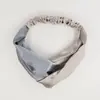 Nueva Diadema Cruzada de Satén de Cristal, Diadema Deportiva para Lavado de Cara y Uso en Casa, Aro para el Cabello, Venta de Liquidación