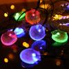 Nuevo led transfronterizo concha solar cadena de luces estrella de mar verano orilla del mar luces de animales marinos decoraciones cadena de luces