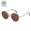 Gafas de sol polarizadas con montura redonda de estilo coreano, gafas de sol punk con borde grueso para hombres y mujeres, marca de moda de buena calidad, nuevo estilo 2022