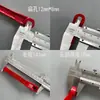Interruptor de bola a prueba de explosiones con nueva manija de aleación de aluminio, llave de interruptor de válvula, agujero cuadrado y agujero plano DN15-DN100