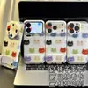Funda de teléfono de gato con gradiente de colores única, adecuada para Apple 17ProMax16, con soporte de película, compatible con Xiaomi, Huawei y Vivo