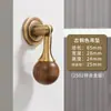 Manija de Latón para Puerta de Gabinete Estilo Francés, Cajón de Puerta de Armario Madera de Nogal Estilo Vintage Bola Redonda Colgante Estilo Chino Nuevo Manija Pequeña