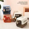 Homes for Pets Spree Bolsa de Viagem Rígida para Cães Gatos, Caixa de Viagem para Animais Pequenos com Alça, Design Ventilado, Montagem Fácil,