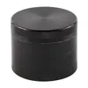 Moedor de Fumaça de Liga de Zinco 63Mm55Mm50Mm40Mm Moedor de Metal Plano de Quatro Camadas Moedor Multicor