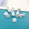 Clipe de Chapéu Borboleta de Plástico, Alfinetes de Segurança de Plástico, Acessórios de Chapéu Broche, Tampas de Resina para Insígnias, Redondo Preto e Branco