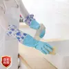 Luvas Grossas de Inverno com Forro de Lã e Boca Larga para Lavar Louça e Roupas, Luvas Quentes para Limpeza Doméstica, Fábrica
