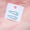 Corea del Sur INS Xiaoya mismo color caramelo pasador bb niña color pasador clip de palabra clip para flequillo cabeza de niños