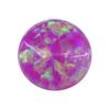 Anillo de gema Huagang redondo piedra OPALO superficie piedra desnuda OPALO artificial base plana liso combado color OPALO piedra principal