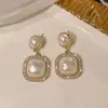 Brincos de Pérola Retrô Franceses para Mulheres Nova Agulha de Prata S925 Brincos de Alto Padrão Design de Nicho Brincos da Moda