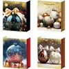 Bolsas de Regalo de Navidad, Bolsas de Papel, Bolsas Tote Personalizadas Transfronterizas, Bolsas de Papel para Empaque de Alta Gama, Bolsas de Regalo para el Día del Niño