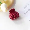 Pinza de Garra Pequeña de Goma Suave de Calabaza 2026 Modelo Nuevo Pinza de Tiburón Elegante de Gama Alta Herramienta para Fijar Cola de Caballo Alta Accesorio para el Cabello Pasador