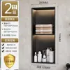 Nicho de Acero Inoxidable Empotrado en Baño Metal TV Nicho en Tabique Almacenamiento de Baño Estante de Almacenamiento de Gabinete de Baño