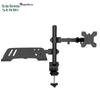 Braço de Suporte de Monitor Multifuncional de Tela Dupla de 13-32 polegadas Braço de Suporte de Exibição Giratório de Tela Única Ajustável Sem Degraus