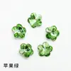 Gema de color flor de ciruelo con forma de diamante especial, puntiaguda, pegatina para bricolaje, carcasa de teléfono móvil, accesorios de decoración de belleza