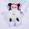 Diadema de felpa de dibujos animados, muñeca de juguete para niños, cabeza de bola, coleta, banda de goma, cuerda de cabeza de animal, cuerda para el pelo, lindos accesorios para el pelo