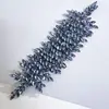 Tocados para Novia Europeos y Americanos Cinturón de Cabello de Pedrería Hecho a Mano Corona de Cabello de Color Full Diamante Accesorios para Vestidos de Boda de Industria Pesada DZ005