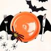 Porta-copos Morcego de Feltro Tapete de Mesa Halloween Morcego Preto Antiderrapante Resistente ao Calor Espessado Tapete para Louças Decoração de Mesa de Festa