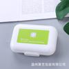 Caixa Pequena de Remédios Portátil Selada, Caixa Dispensadora de Viagem, Caixa de Remédios de Grande Capacidade, Caixa Retangular de Plástico para Armazenamento de Remédios, Logotipo Personalizado