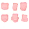 Forma de Biscoito Urso de Manteiga Inserção de Sobremesa Urso Biscoito Fondant Prensado à Mão Simulação 3D Ferramenta de Prensagem para Assar