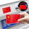 Pegatina para carrocería de coche con bandera roja de cinco estrellas roja china, pegatina para motocicleta y vehículo eléctrico, pegatina reflectante para coche con bandera nacional